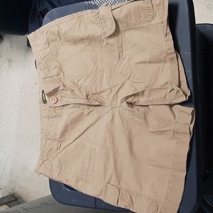 Cabelas cotton/tencil cargo shorts
